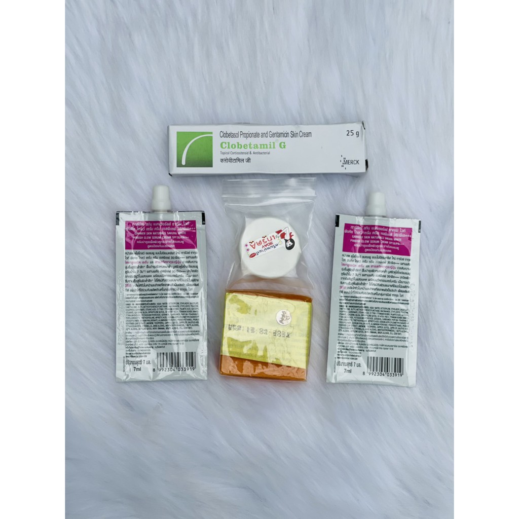 Combo Kem Nám, Tàn nhang Garnier Skin Naturals Thái Lan