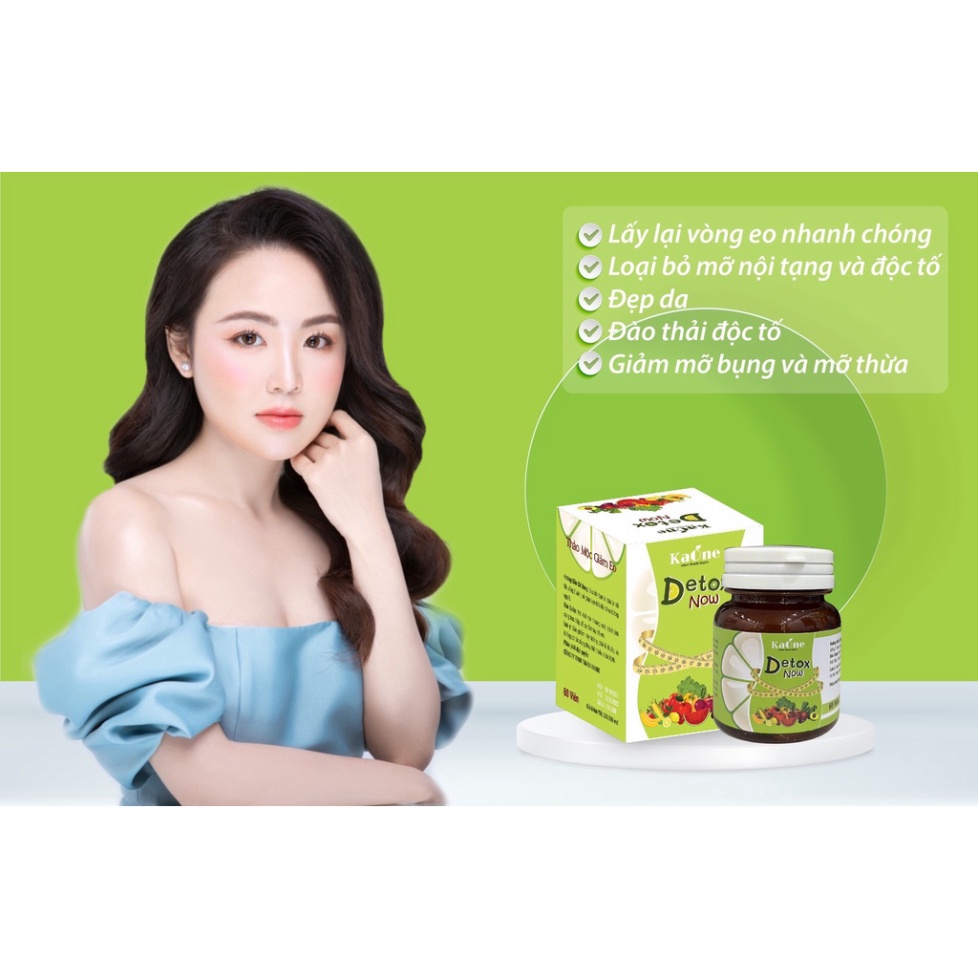 DETOX RAU CỦ NOW - Kaone - Thon gọn,tan mỡ