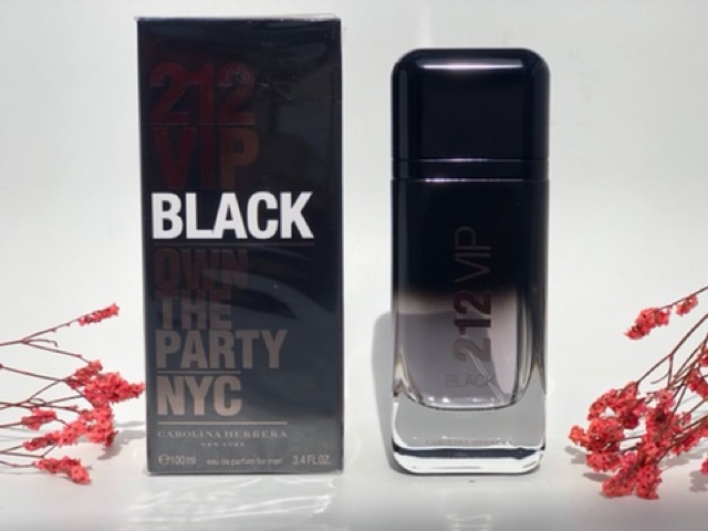 Nước hoa Nam Carolina Herrera 212 Vip Black Own The Party NYC Nam tính, lôi cuốn