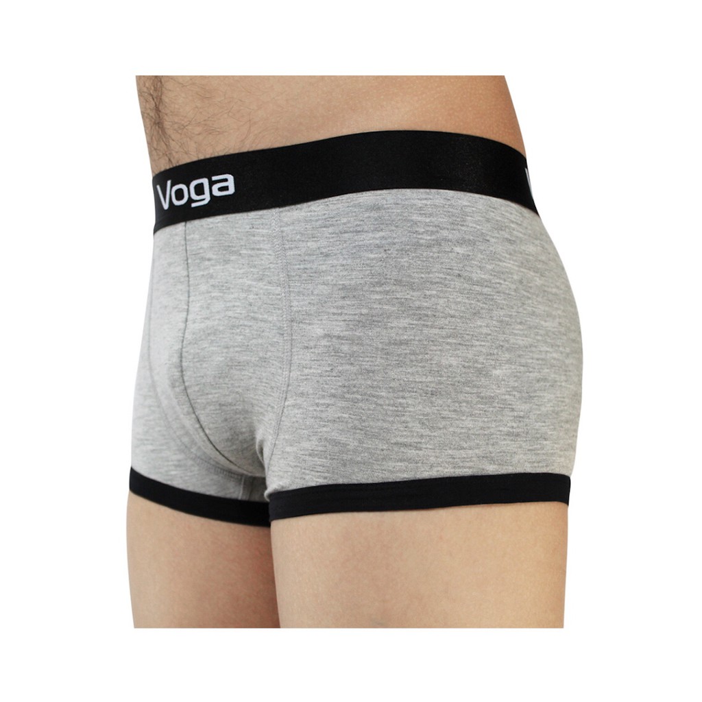 Quần lót nam kiểu boxer ống ngắn Voga vải rayon thoáng mát, hút mồ hôi