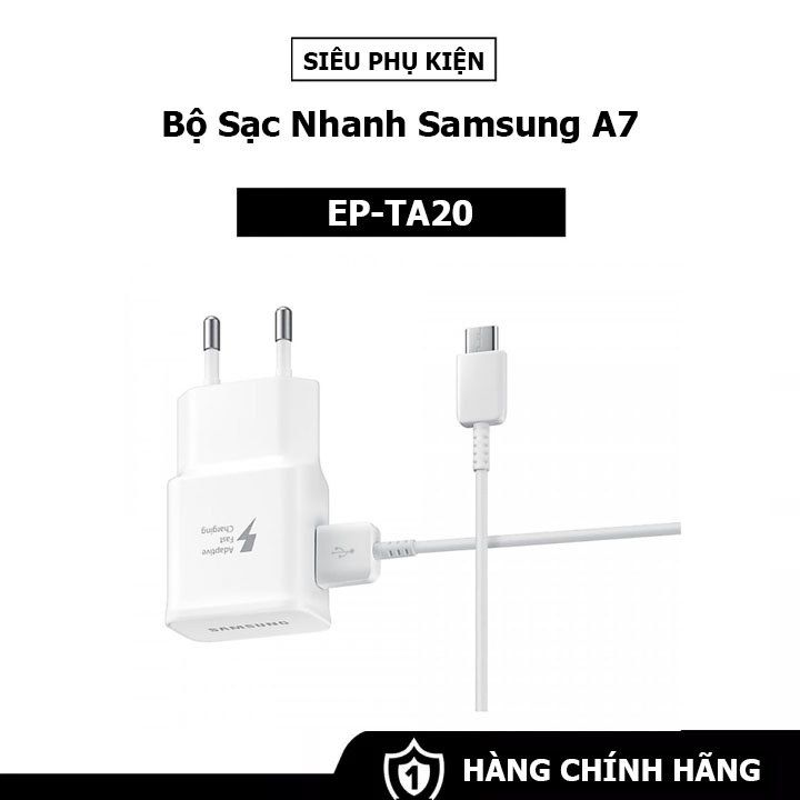 Bộ Sạc Nhanh Samsung Galaxy A7 2018 - Hàng Nhập Khẩu