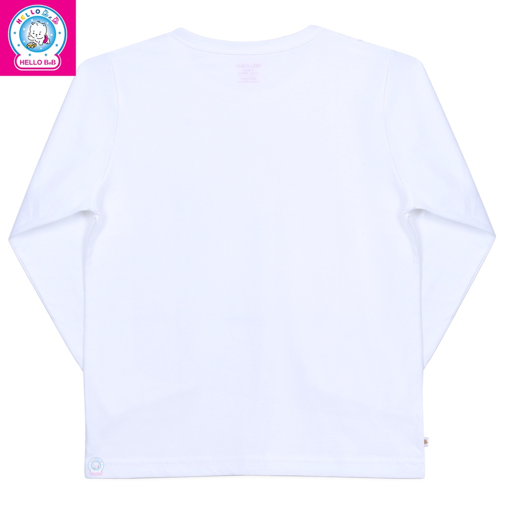 Áo Cổ Bo Dài Tay Trắng Bigsize AL1411 - HELLO BnB