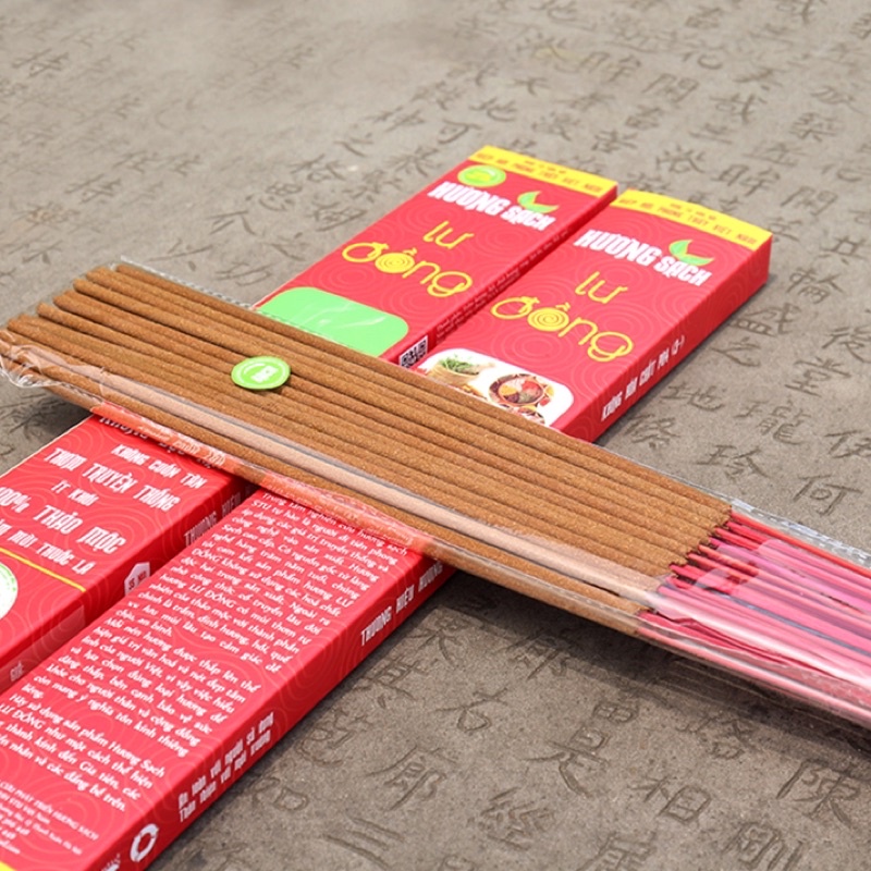 túi đựng hương nhang 5 tấc có dính miệng