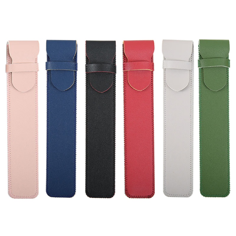 Túi Đựng Bút Chì 1st 2nd Bằng Da Tự Dính Tiện Dụng Cho Nam Và Nữ