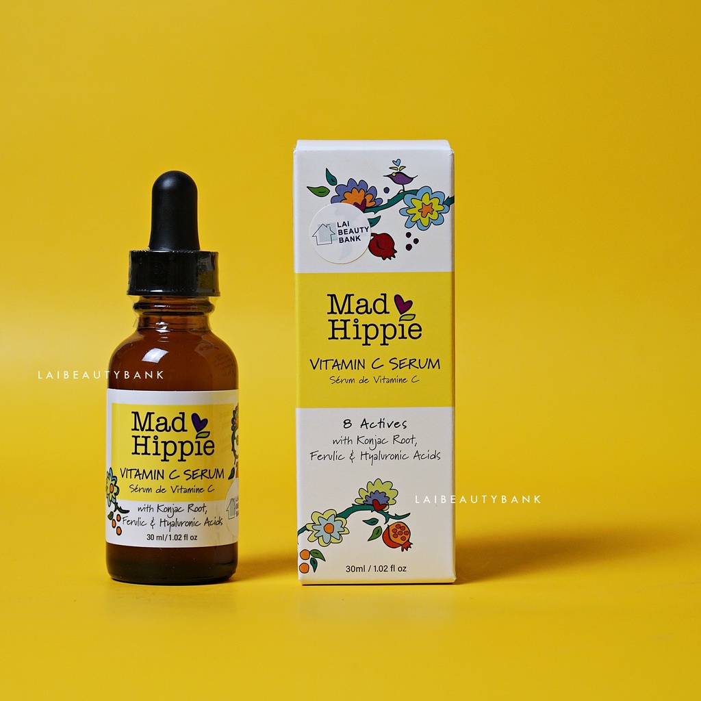 DATE 7/2025 Serum Mad Hippie Vitamin C 30ml làm sáng, mờ thâm, chống lão hoá  - LAI BEAUTY BANK