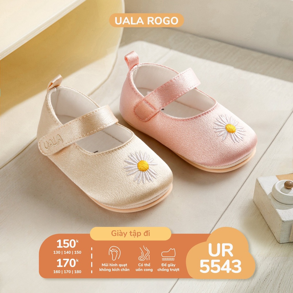 Giày Tập Đi UALAROGO, Hình Thù Ngộ Nghĩnh, Chống Trơn Trượt, An Toàn cho Bé Trai, Bé Gái