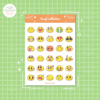 Nhãn dán hình biểu tượng cảm xúc Emoji collection – Blossom Season