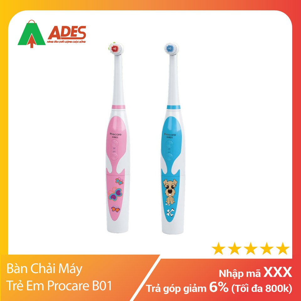Bàn Chải Máy Trẻ Em Procare B01 | Chính hãng, Giá rẻ