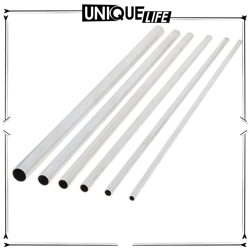 Cần Ống Tròn 50Cmx4 Bằng Hợp Kim Nhôm Al-Mg-Si Đường Kính Ngoài 8mm