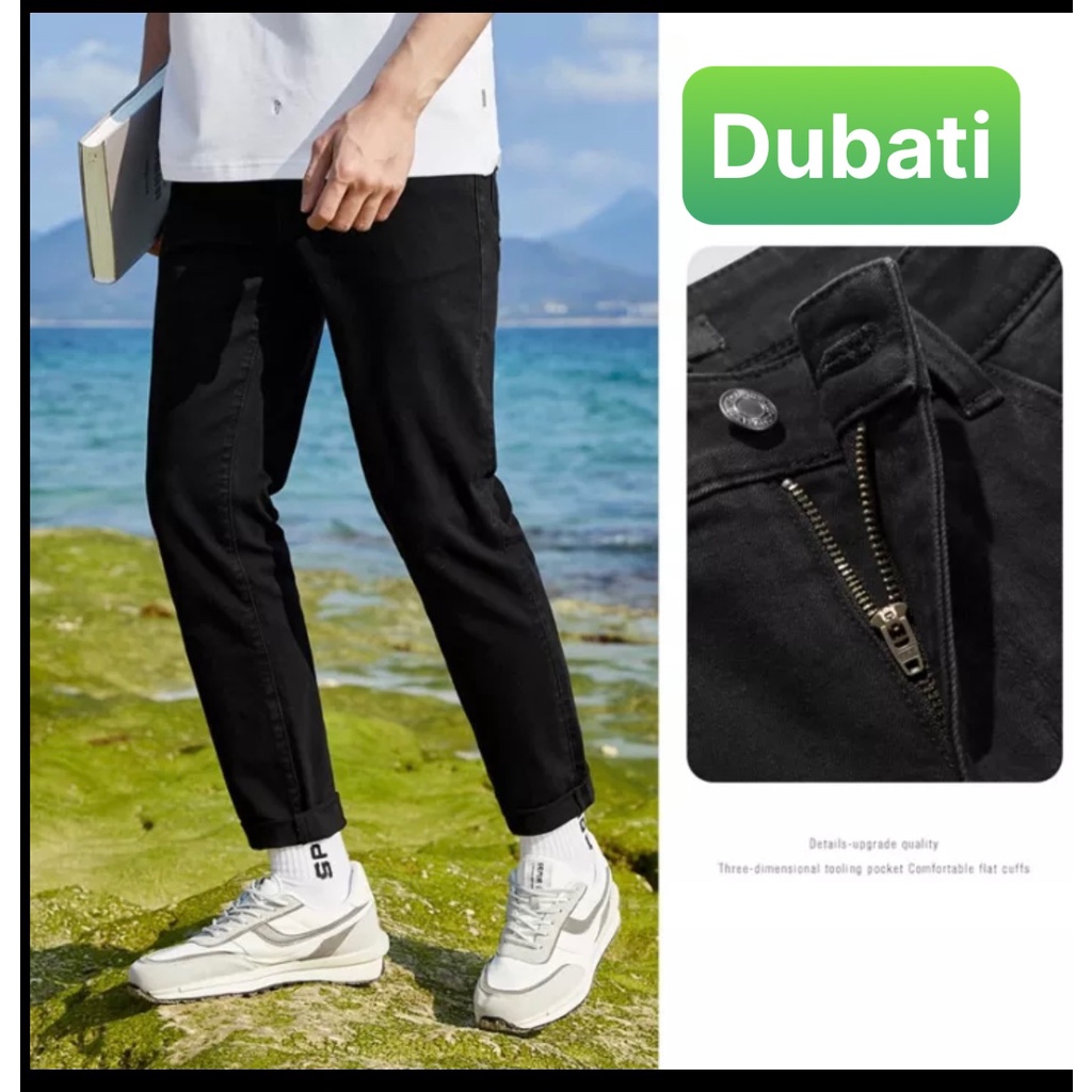 Quần Jeans nam chất bò denim dáng ôm kiểu co giãn thời trang hàn quốc phong cách cao cấp vip - DUBATI FASHION