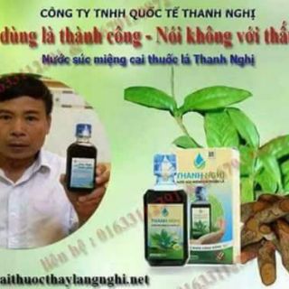 NƯỚC SÚC MIỆNG CAI THUỐC LÁ
