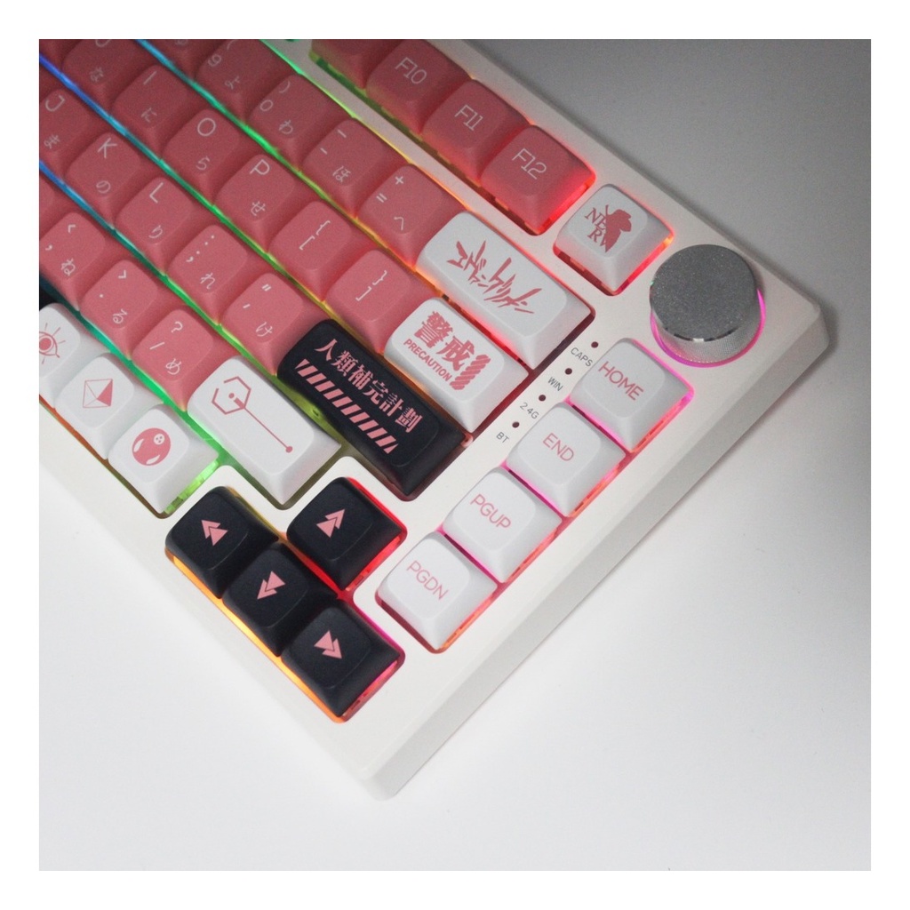 Keycap EVANGELION-08 XDA EVA-08 PBT phong cách anime công nghệ Dye Sub