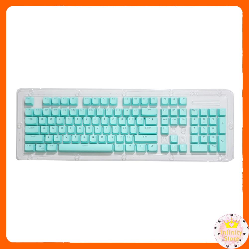 SET KEYCAP PBT DOUBLESHOT 104 PHÍM CHẤT LƯỢNG CAO CẤP ĐỦ MÀU INFINY DECOR