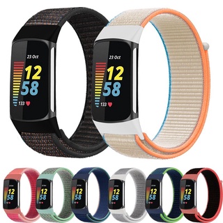 Dây Đeo Thay Thế Chất Liệu Nylon Cho Fitbit Charge 5