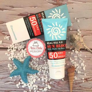 Ra&Gowoori - Kem chống nắng (có chứa dưỡng nền) Real Kill 9.9 Sun Block (with Make Up Base)