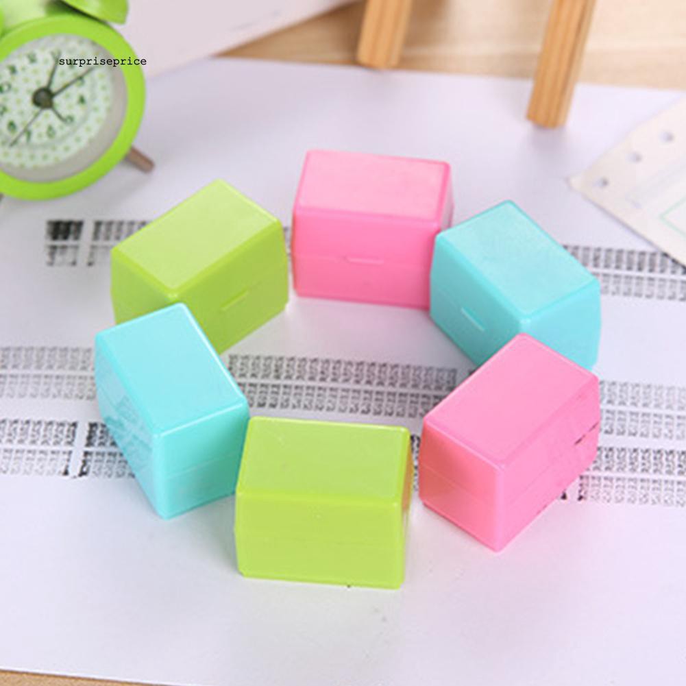 Con dấu lăn chống đánh dấu mã bảo vệ thông tin thông tin cá nhân tiện dụng