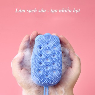 BÔNG TẮM SILICON TẠO BỌT