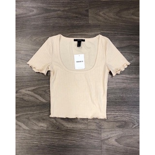 [FREESHIP+ ẢNH THẬT] Áo thun croptop f21