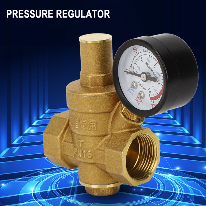 Wer Van Điều Chỉnh Áp Suất rv Giảm Áp Suất dn20 Bằng Đồng Thau Để Giảm Áp Lực Van Chính Cho Máy Đo Mét