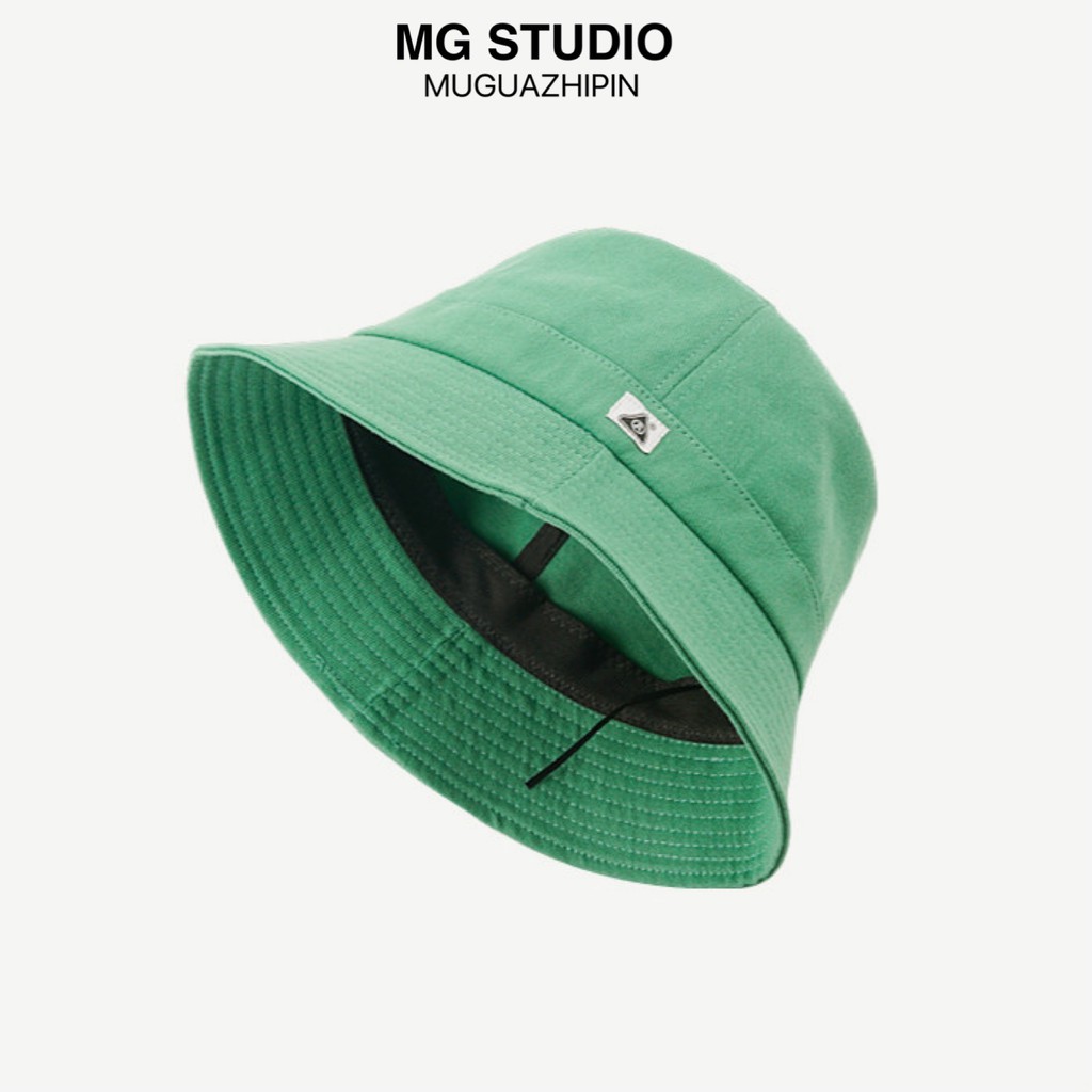 Mũ xô MG STUDIO thêu họa tiết logo chữ A đơn giản