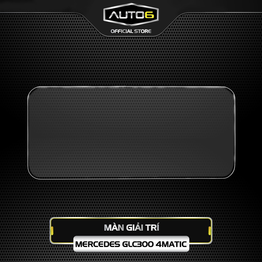 Bộ 4 chi tiết Film PPF trong suốt dán xe MERCEDES GLC300 4MATIC 2020-2022 chống xước bảo vệ nội thất ô tô - AUTO6