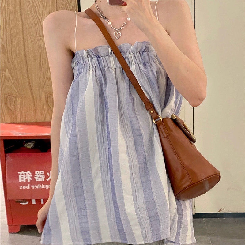 Áo Ống Không Tay Phong Cách Hàn Quốc Kiểu Dáng Mới Dành Cho Nữ