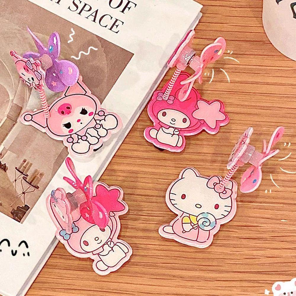 Kẹp Tóc Hoạt Hình Kuromi Melody Phong Cách Hàn Quốc Ngọt Ngào Sáng Tạo Cho Nữ