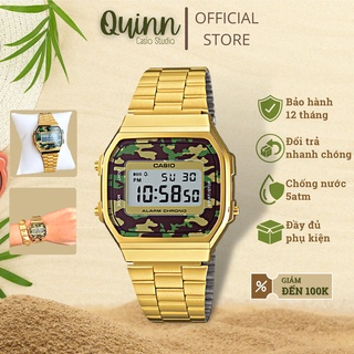 ĐỒNG HỒ UNISEX CA SSIO A168 MẶT QUÂN ĐỘI XÁCH TAY NHẬT