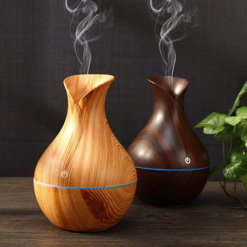 Máy Phun Sương Tạo Ẩm Khuếch Tán Tinh Dầu Bình Hoa Tulip Dung Tích 200ml Phun Tinh Dầu Tỏa Hương Thơm Phòng Ngủ