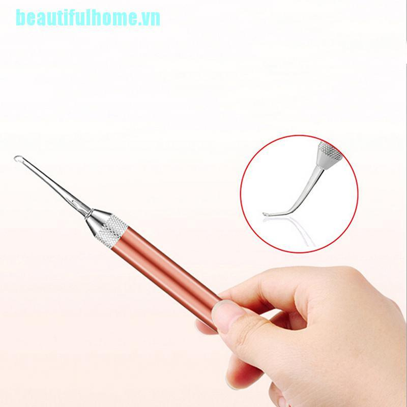(Hàng Mới Về) Dụng Cụ Lấy Ráy Tai Có Đèn LED An Toàn Tiện