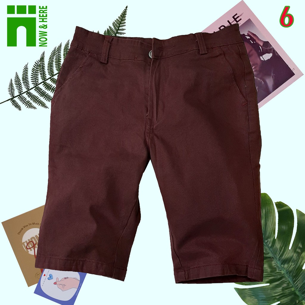 [ĐẸP LẠ] Quần short nam (Nhiều màu)-Chất liệu cotton như vải quần tây