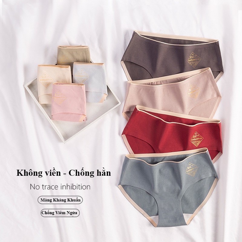 Quần Lót Cotton Kháng Khuẩn Ép Viền Cao Cấp TOPBRA | BigBuy360 - bigbuy360.vn