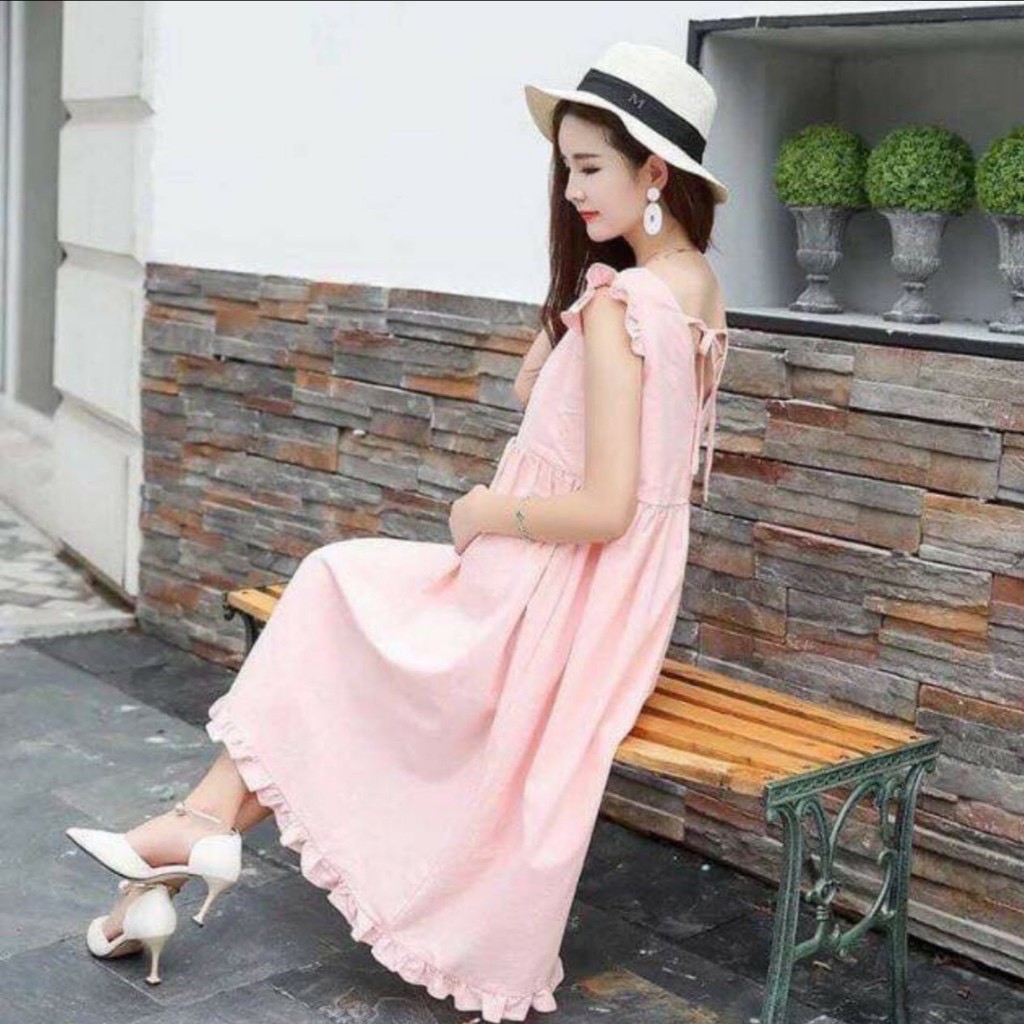 Váy bầu TIỂU THƯ BÁNH BÈO hàng đẹp cho mẹ bầu tự tin thoải mái ở nhà và đi chơi
