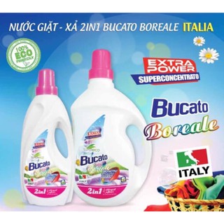 nước giặt xả 2in1 bucato 2L
