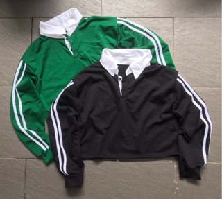 🆙CropTop Tay Dài Petter Chạy Sọc ( Ảnh Thật Cuối)