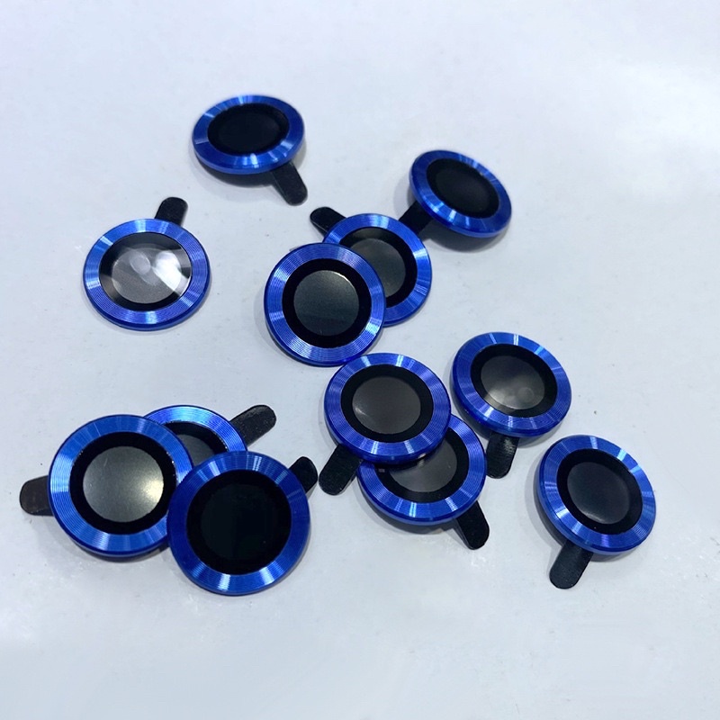 Dán cường lực camera IP 13/13pro/13promax/12/12promax/11/11promax rời từng mắt viền titan nhôm nhiều màu