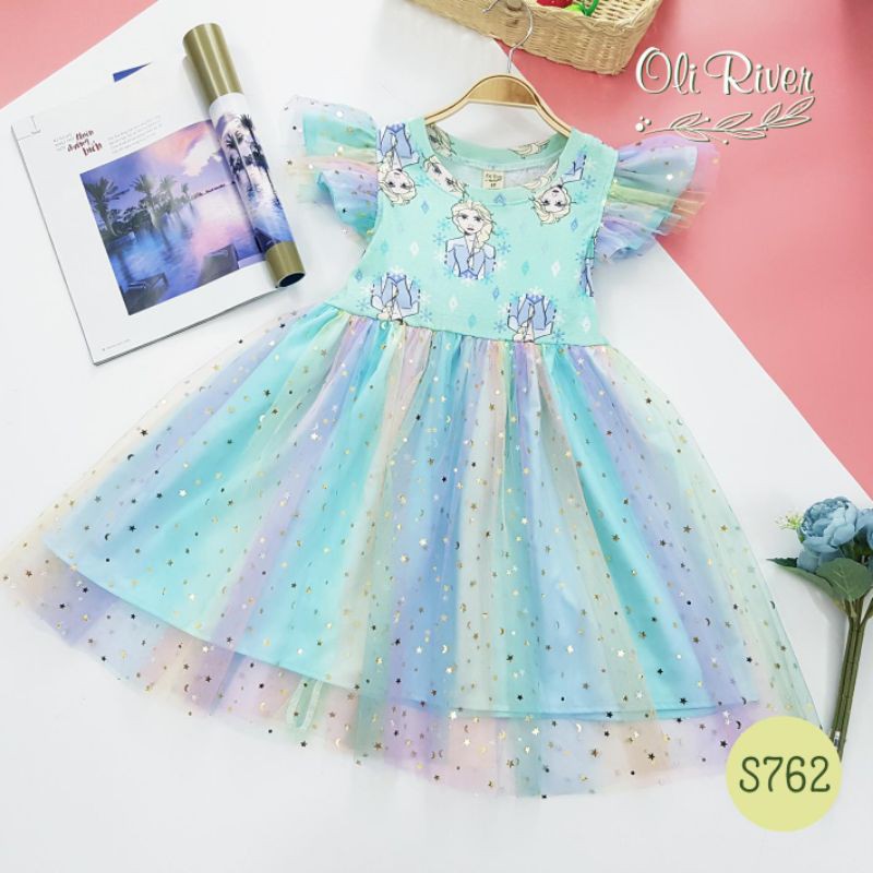 Combo váy Elsa quà tặng trung thu