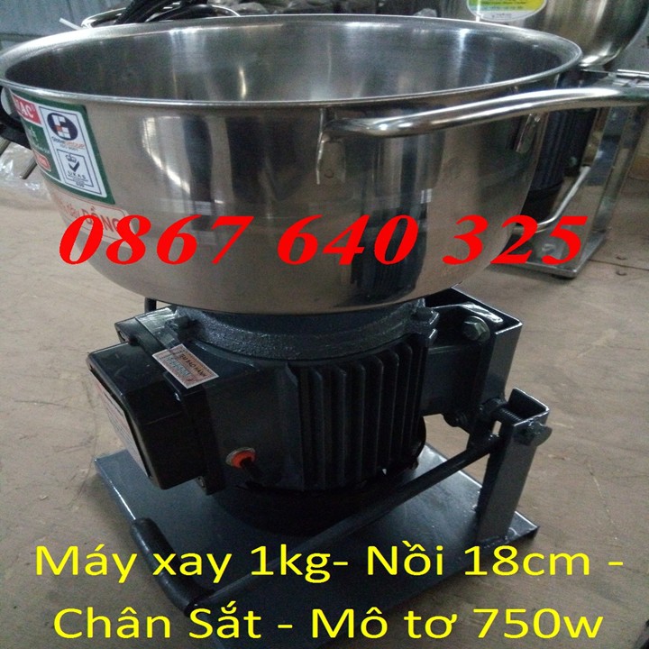 Máy xay giò chả loại 1kg/mẻ