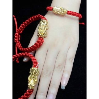 Vòng hanmade 12 con giáp bạc 925 và mạ vàng