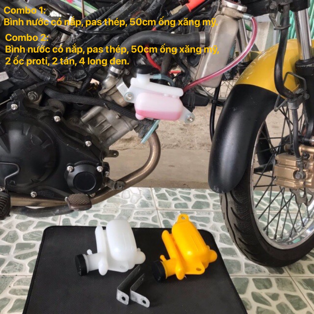 Bình nước phụ cho exciter