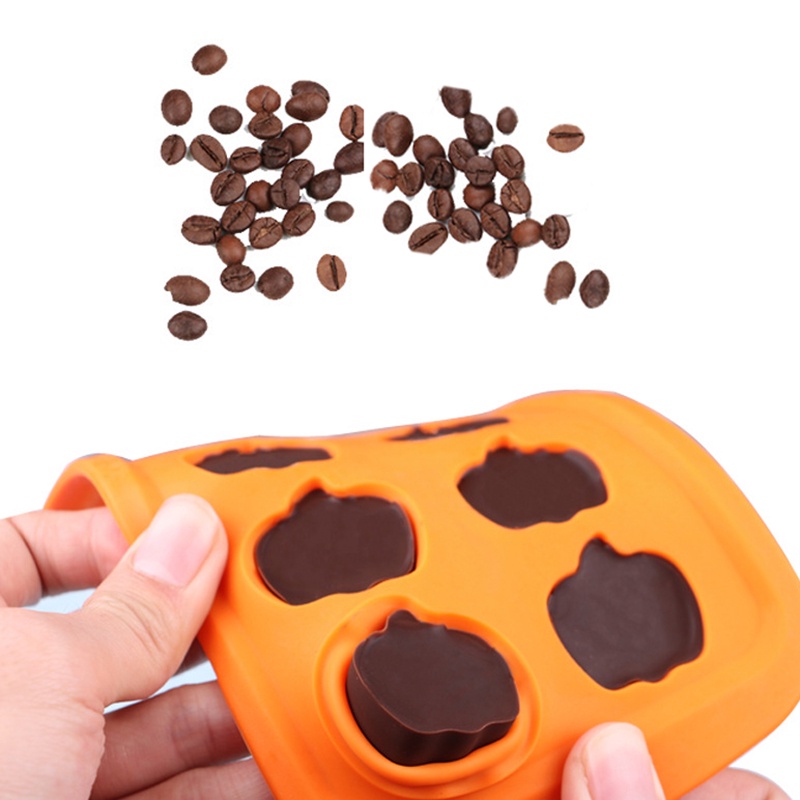 Khuôn Silicone Làm Bánh Tạo Hình Chủ Đề Halloween Độc Đáo Tiện Dụng
