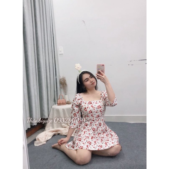 Đầm hoa nhí Bigsize 55 đến 90 ký | BigBuy360 - bigbuy360.vn