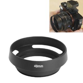 Loa che nắng ống kính cong 49mm cho máy ảnh nikon canon olympus sony panasonic chất lượng cao J1Y8