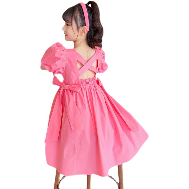 Đầm Công Chúa Thời Trang Mùa Hè Hàn Quốc 2022 Cho Bé Gái 3-12 Tuổi