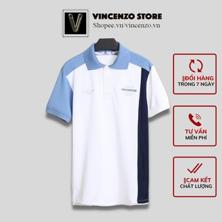 Áo thun nam tay ngắn có cổ polo Pack 1922 cao cấp mới, áo polo Vincenzo Store