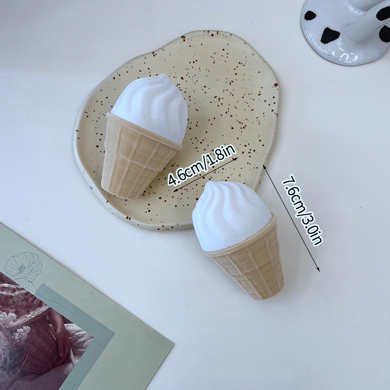 Hộp Đựng Trang Sức Hình Cây Kem Dễ Thương Sáng Tạo