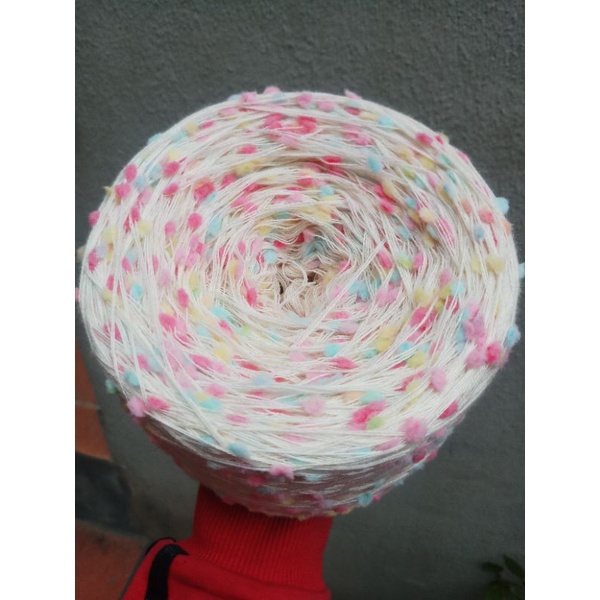 Len pom pom cuộn 100g