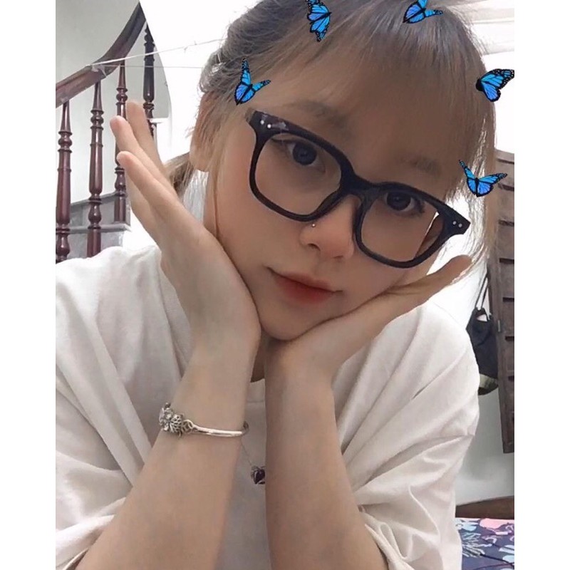 Gọng Kính Cận Nam Nữ Shopvita Gọng Kính Vuông Kính Chống Tia Ánh Sáng Xanh Giá Rẻ- VT7 | BigBuy360 - bigbuy360.vn