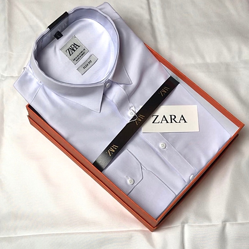 Áo sơ mi nam dài tay hàn quốc form ôm trẻ trung vải lụa hàn thấm hút mồ hôi vạt áo đuôi tôm slimfit