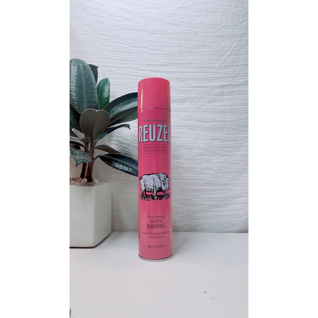 Gôm, Keo Xịt Tóc Reuzel Spray 420ml. Tạo Kiểu Và Giữ Nếp Cho Tóc. HÀNG CHÍNH HÃNG